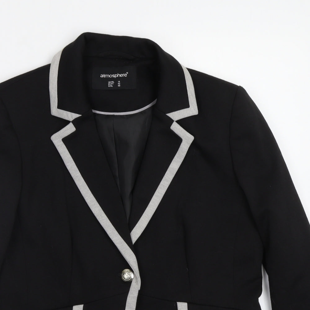 Primark Womens Black   Jacket Blazer Size 14