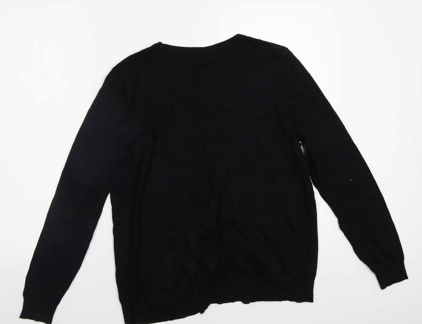 George Womens Black   Cardigan Jumper Size 16