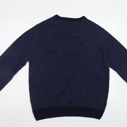 Trait Mens Blue   Pullover Jumper Size L