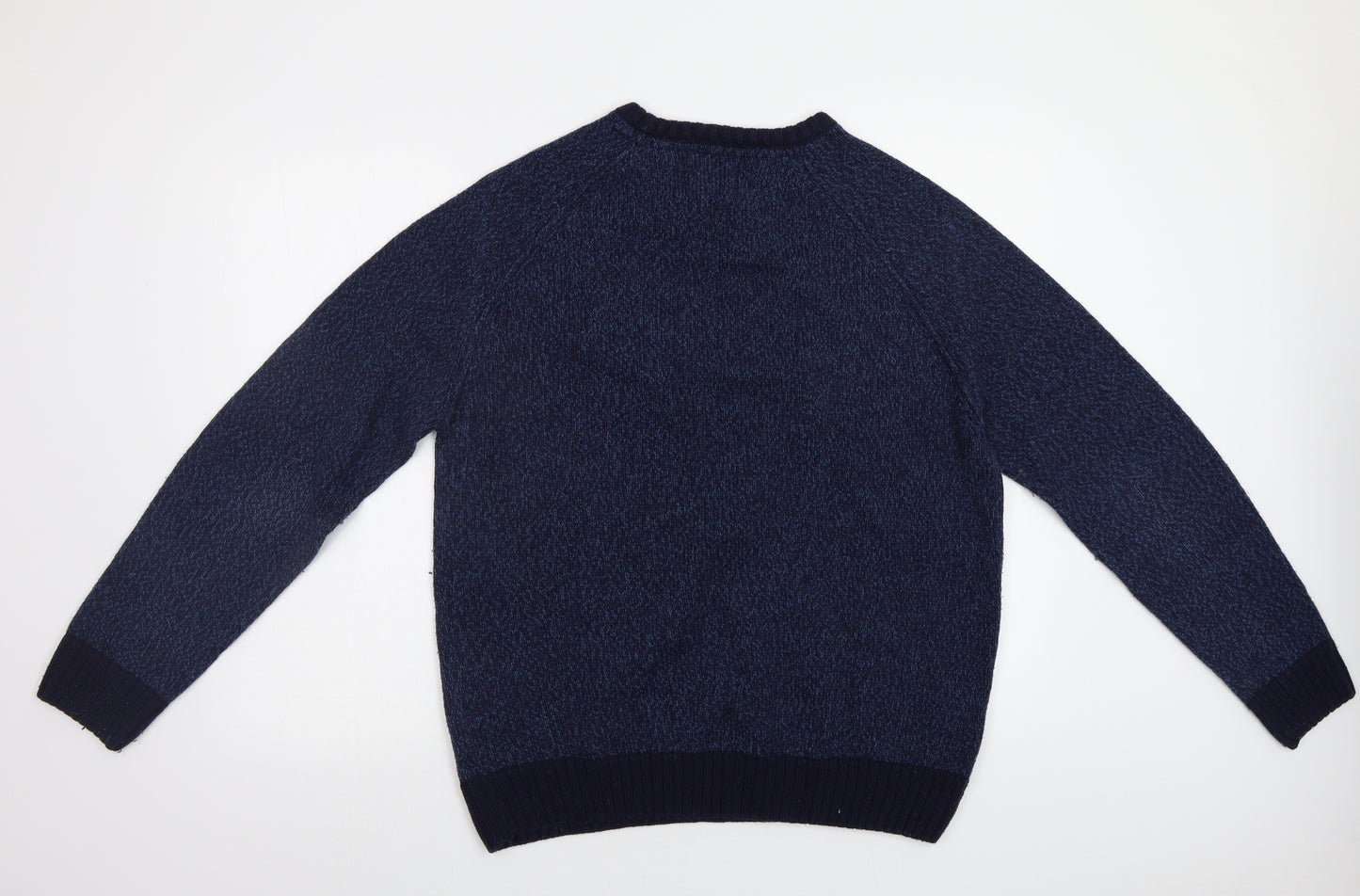 Trait Mens Blue   Pullover Jumper Size L