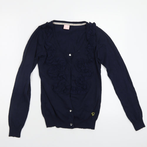 Pureco Espin Womens Blue   Cardigan Jumper Size M