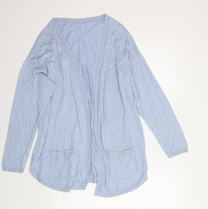 Gerry Weber Womens Blue Cardigan Jumper Size 16