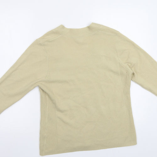 Filati Womens Beige   Pullover Jumper Size XL