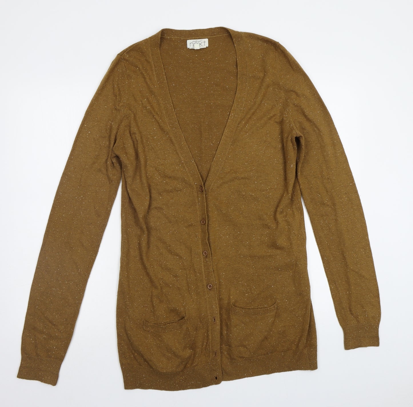 NEXT Womens Brown   Cardigan Jumper Size 12