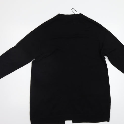 H&M Womens Black   Cardigan Jumper Size L