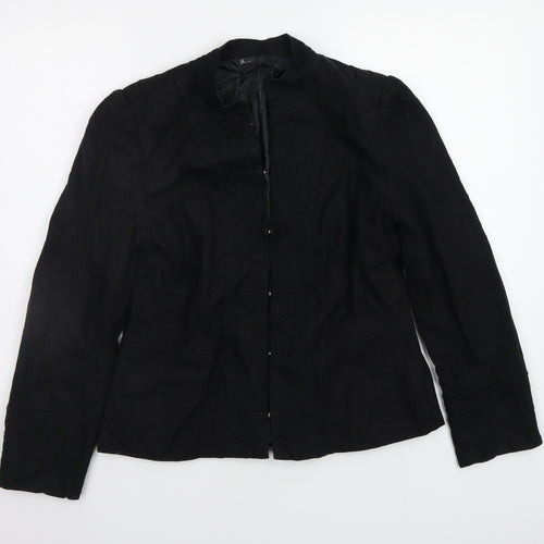 BHS Womens Black   Jacket Blazer Size 14
