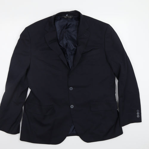 M&S Mens Blue   Jacket Blazer Size 42
