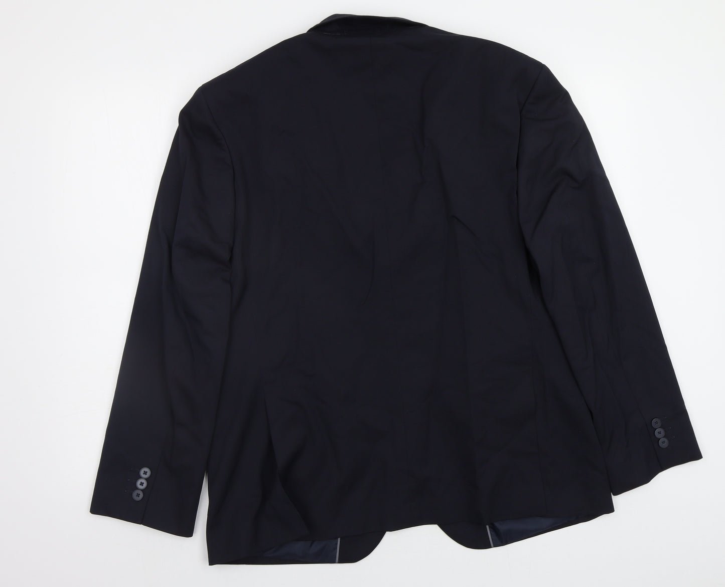 M&S Mens Blue   Jacket Blazer Size 42