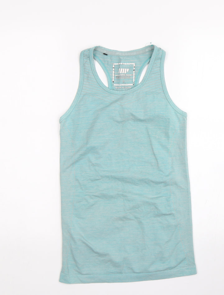 Myprotein Womens Blue Basic Tank Size S