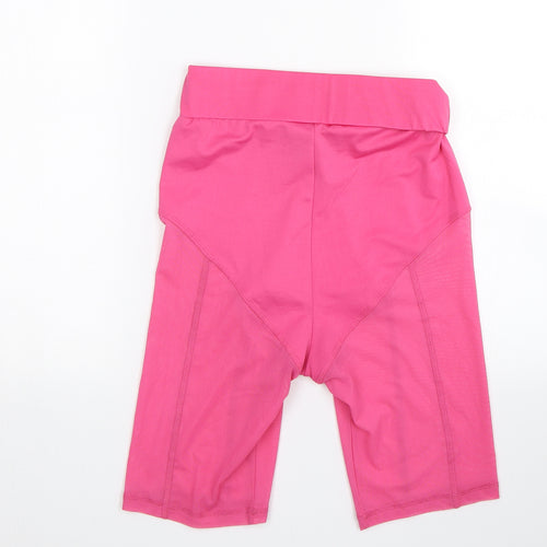 Criminal Damage Womens Pink   Sweat Shorts Size 8