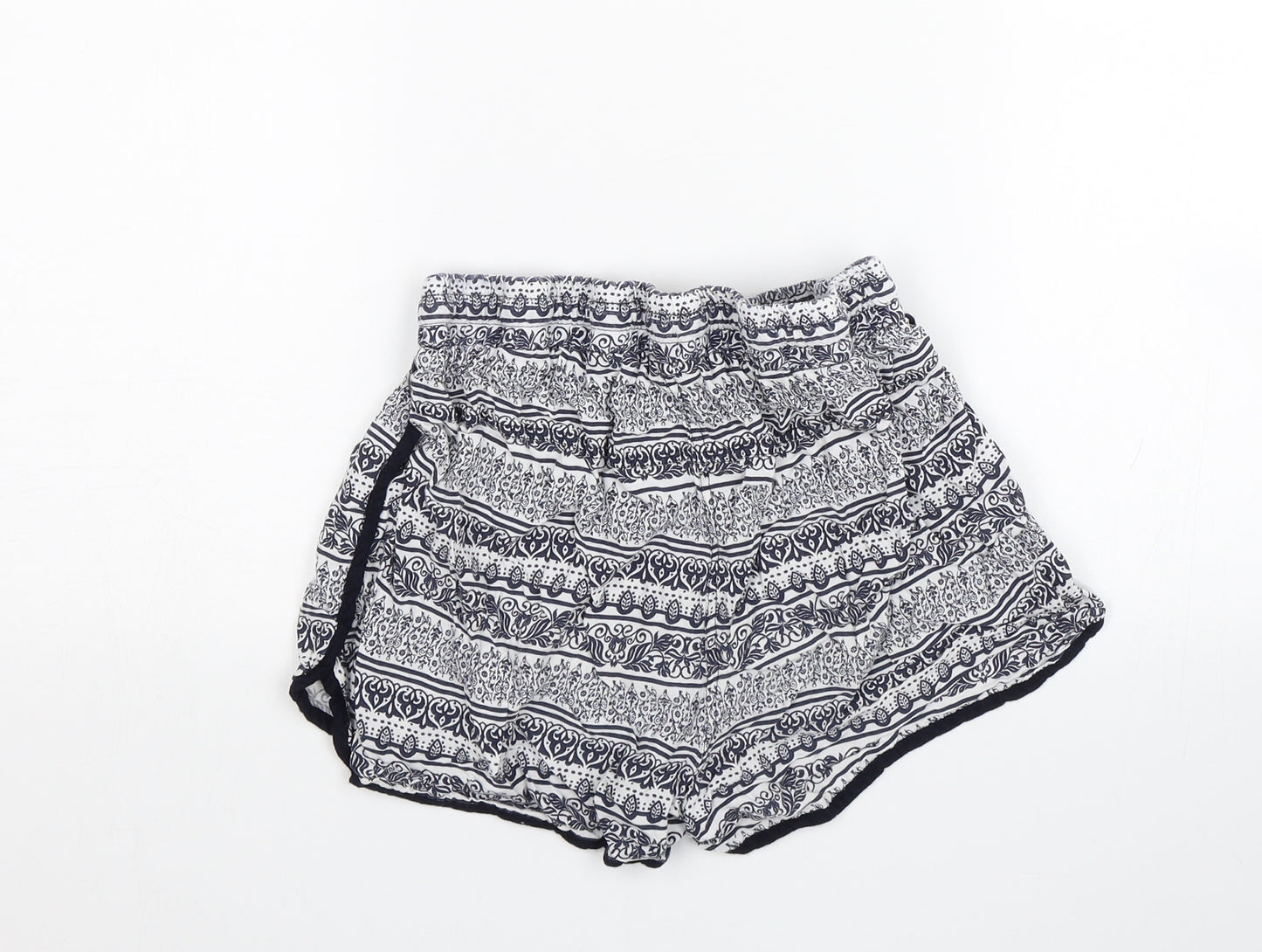 Atmosphere Womens Blue Floral  Culotte Shorts Size 10