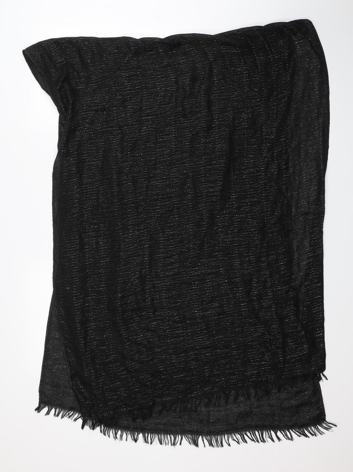 Preworn Unisex Black    Scarf