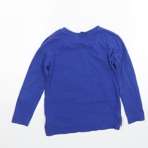 George Boys Blue   Basic T-Shirt Size 4-5 Years  - Brooklyn Manhattan