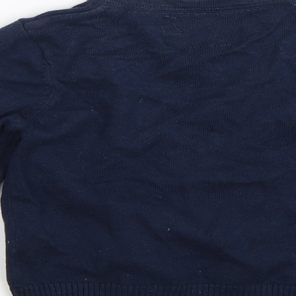 Young Dimension Girls Blue   Cardigan Jumper Size 4-5 Years