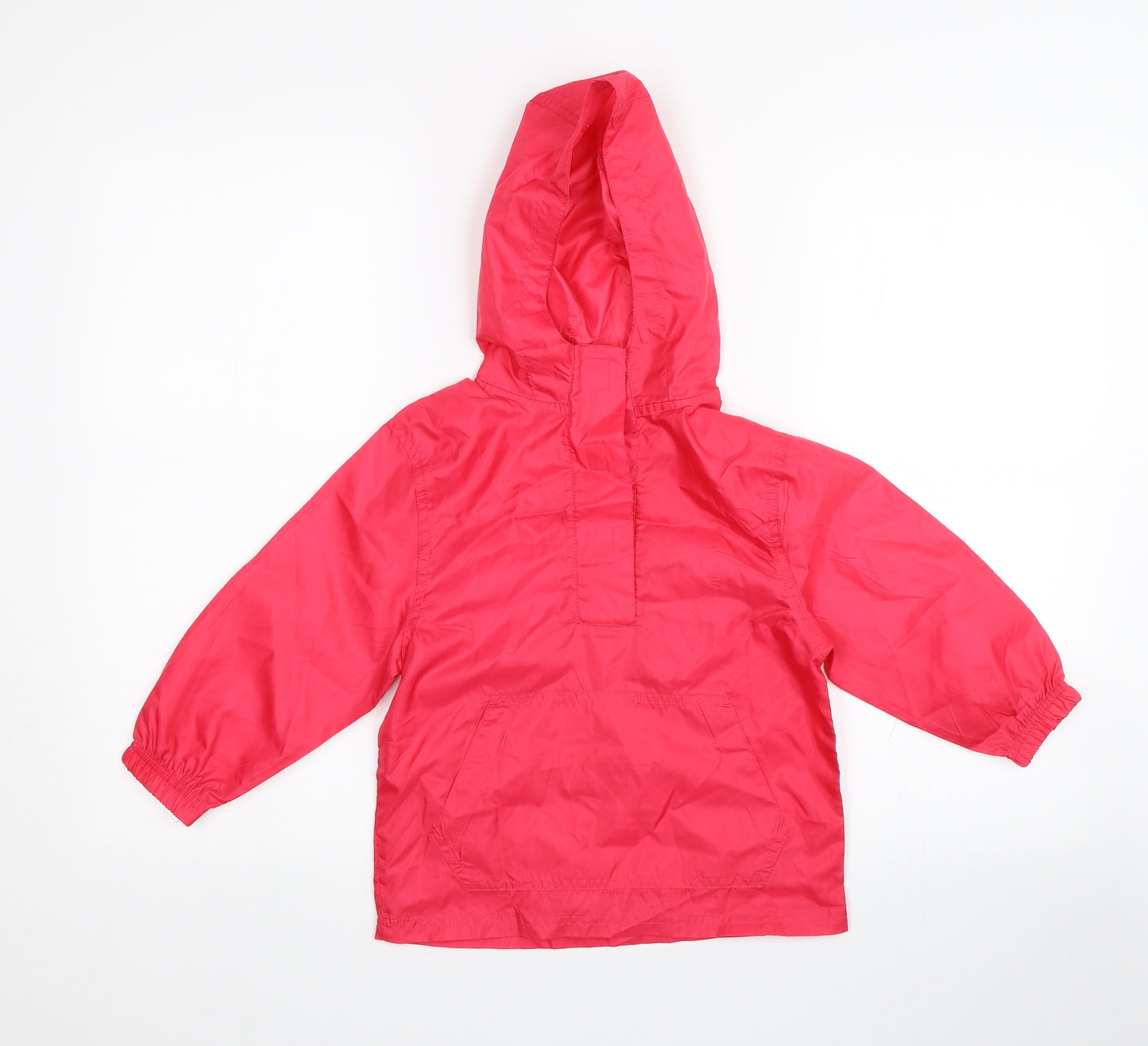 George Girls Pink   Rain Coat Jacket Size 3-4 Years