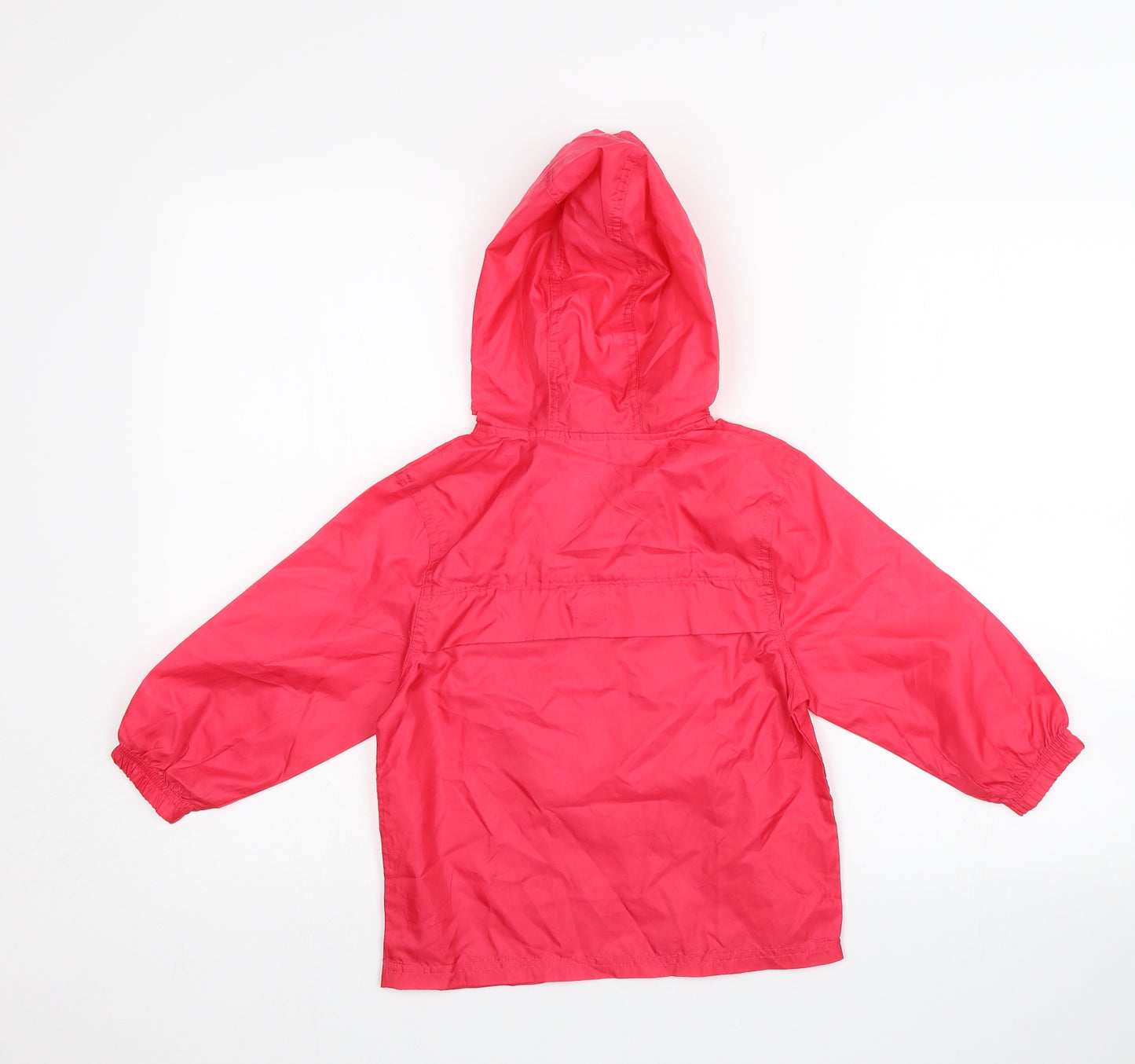 George Girls Pink   Rain Coat Jacket Size 3-4 Years
