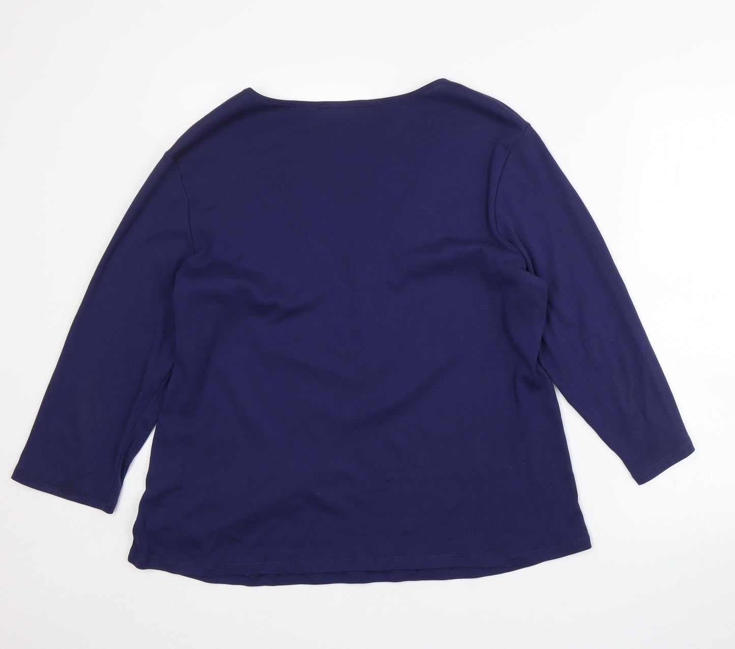 Marks and Spencer Womens Blue   Basic Blouse Size 20
