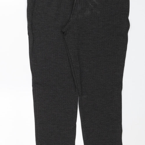 M&S Womens Black   Jegging Trousers Size 10 L25 in