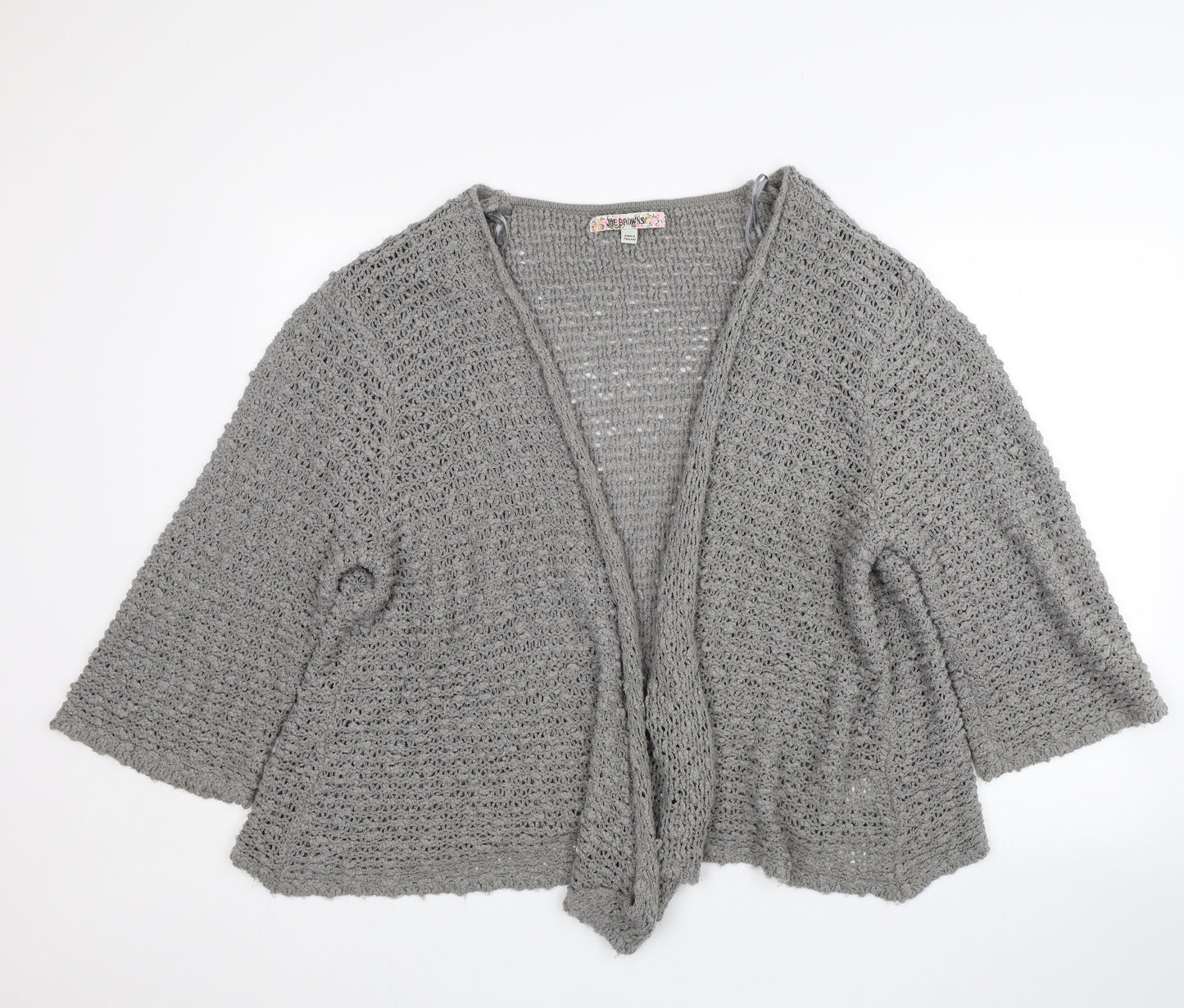 Joe Browns Womens Grey   Cardigan Jumper Size 28