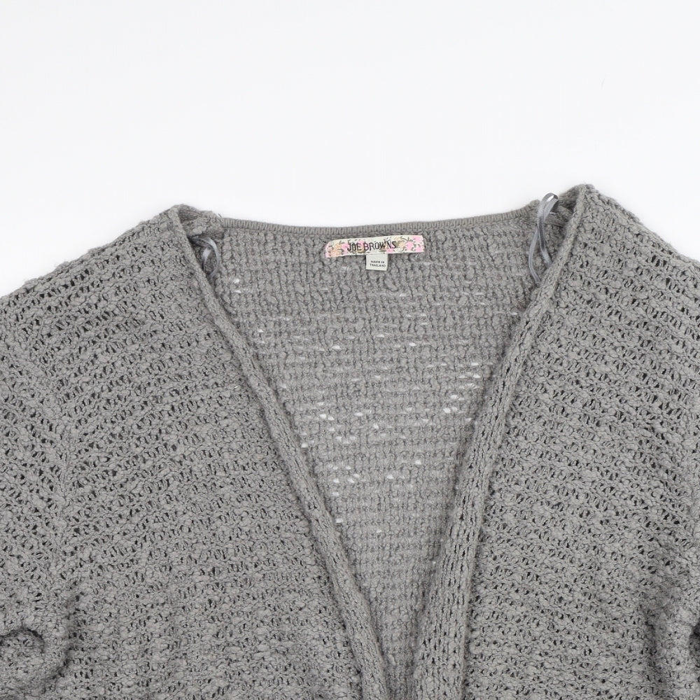 Joe Browns Womens Grey   Cardigan Jumper Size 28