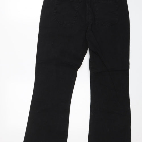 Christie Womens Black   Bootcut Jeans Size 14 L26 in