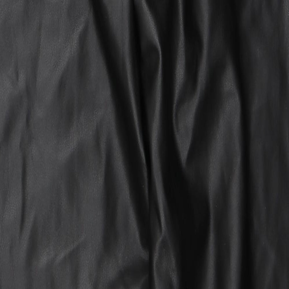 PRETTYLITTLETHING Womens Black   Trousers  Size 10 L32 in