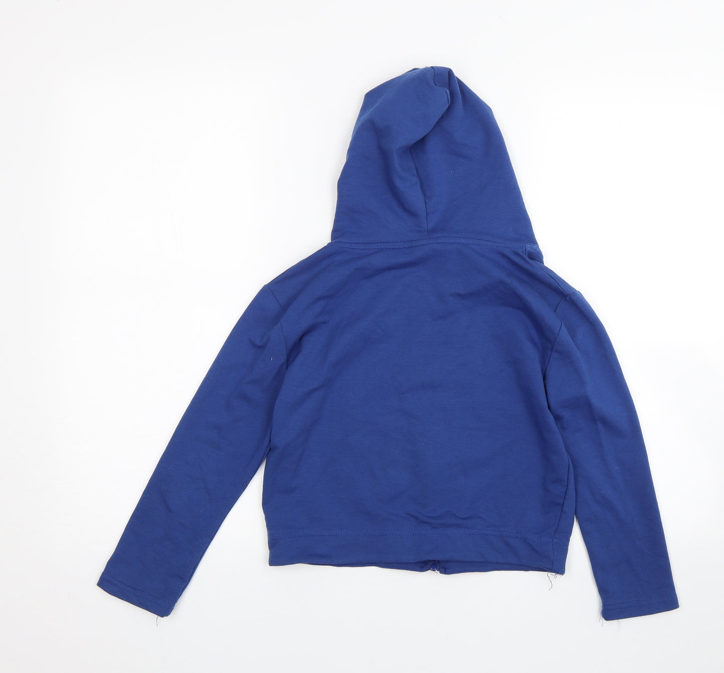 Niebieski Girls Blue   Full Zip Hoodie Size 11-12 Years