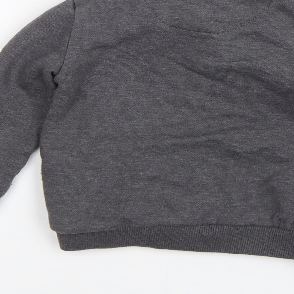 Fred & Flo Baby Grey   Pullover Jumper Size 12-18 Months