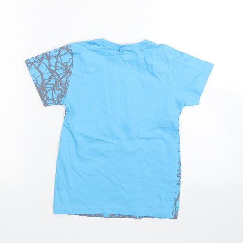 Macca Boy Boys Blue   Basic T-Shirt Size 7 Years  - Brooklyn