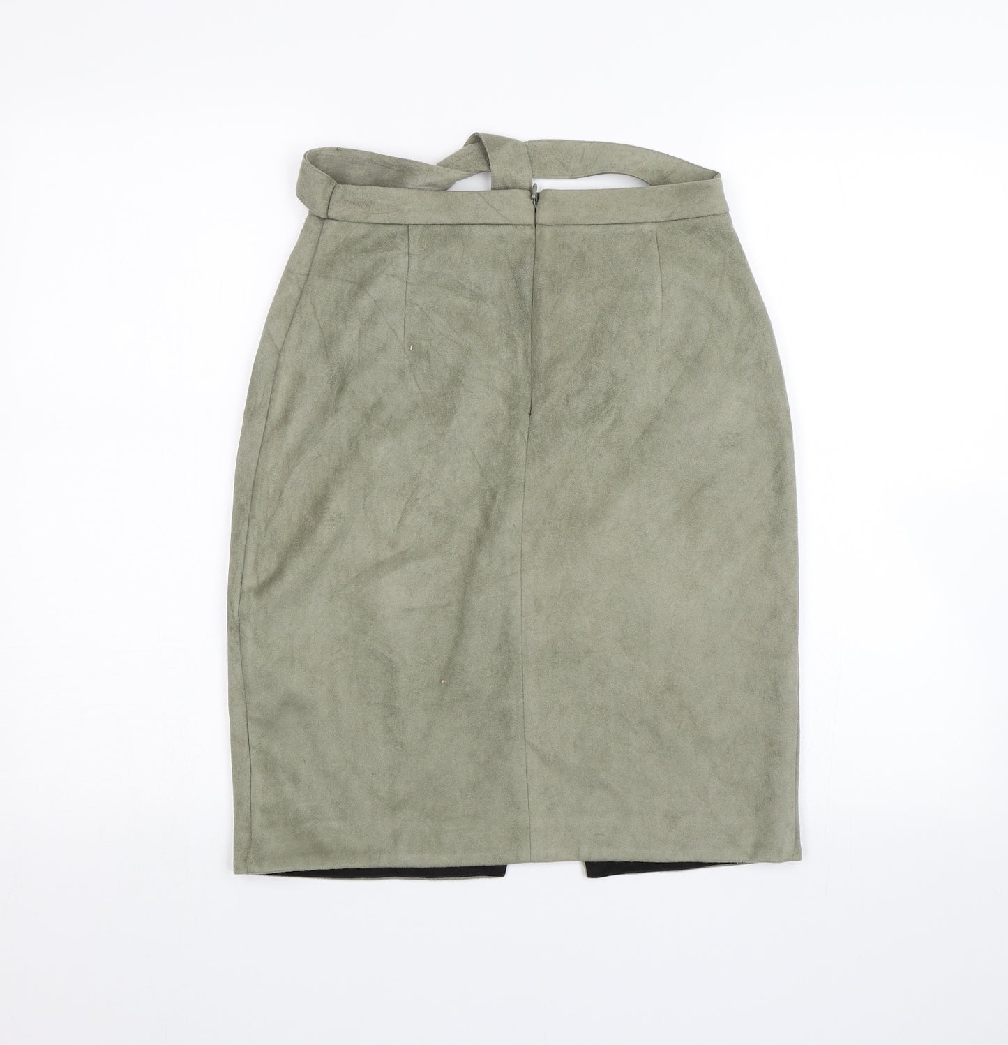 River Island Womens Green   Wrap Skirt Size 8