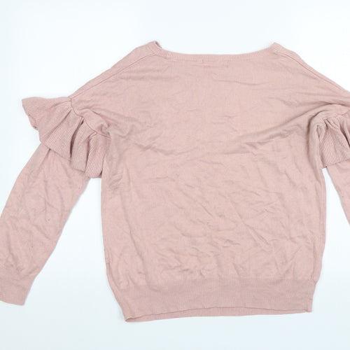 F&F Womens Pink   Pullover Jumper Size 12