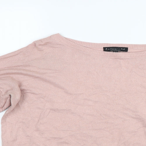 F&F Womens Pink   Pullover Jumper Size 12