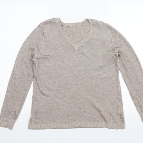 Preworn Womens Pink   Pullover Jumper Size 14
