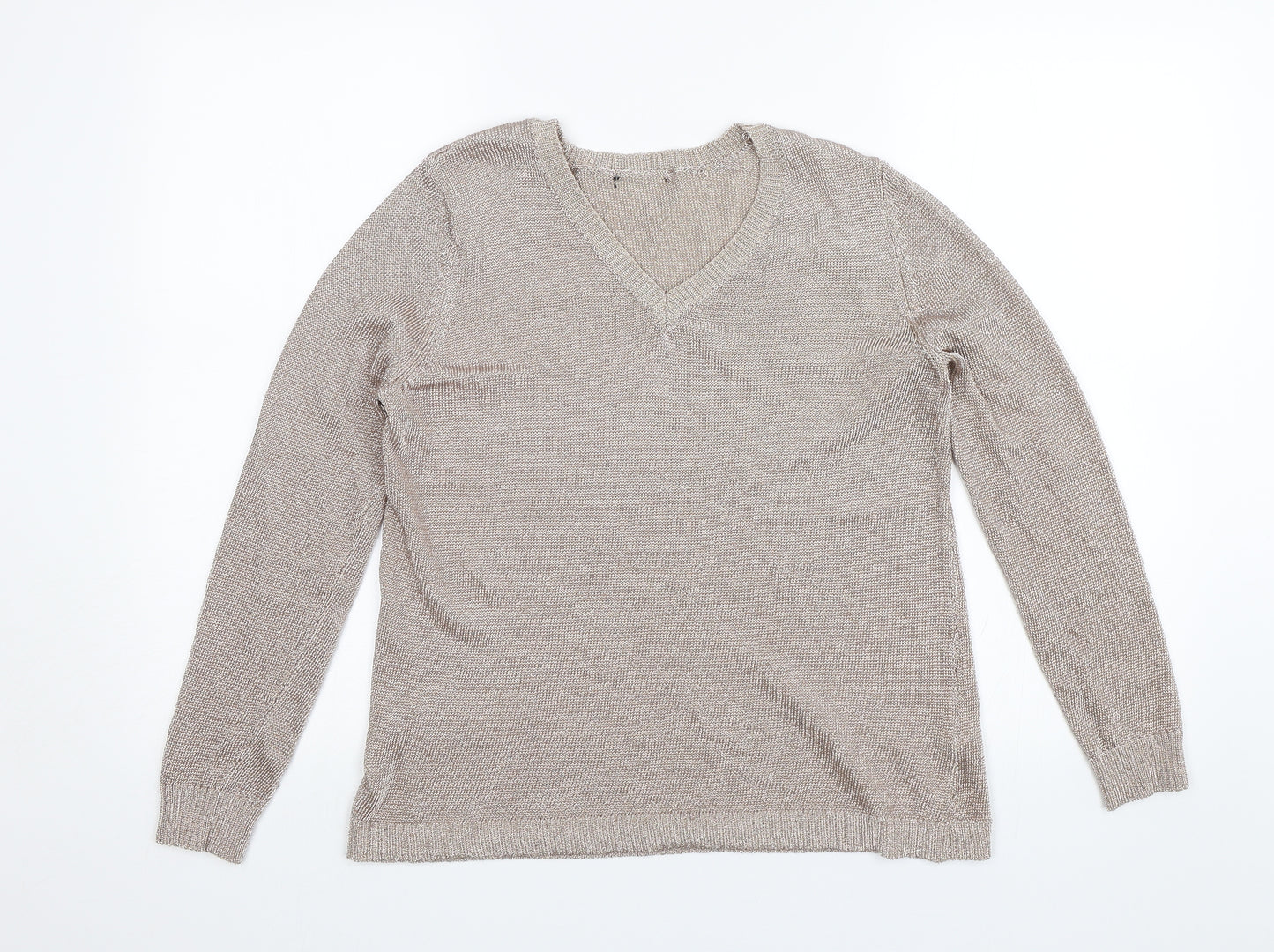 Preworn Womens Pink   Pullover Jumper Size 14