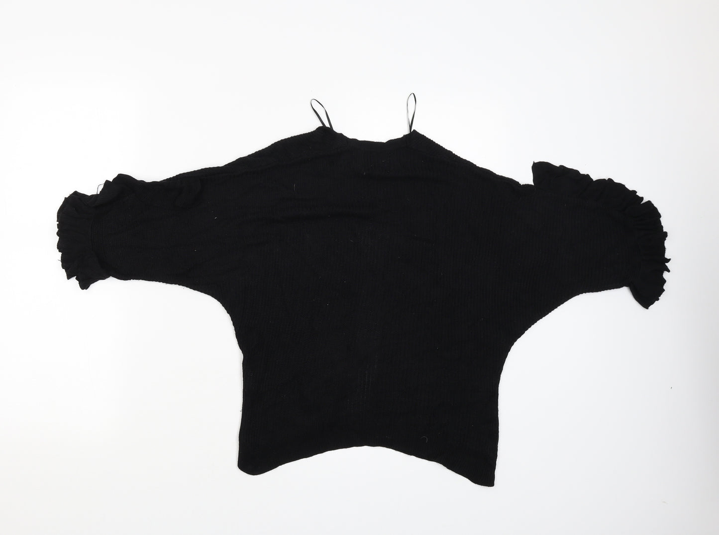Papaya Womens Black   Cardigan Jumper Size S