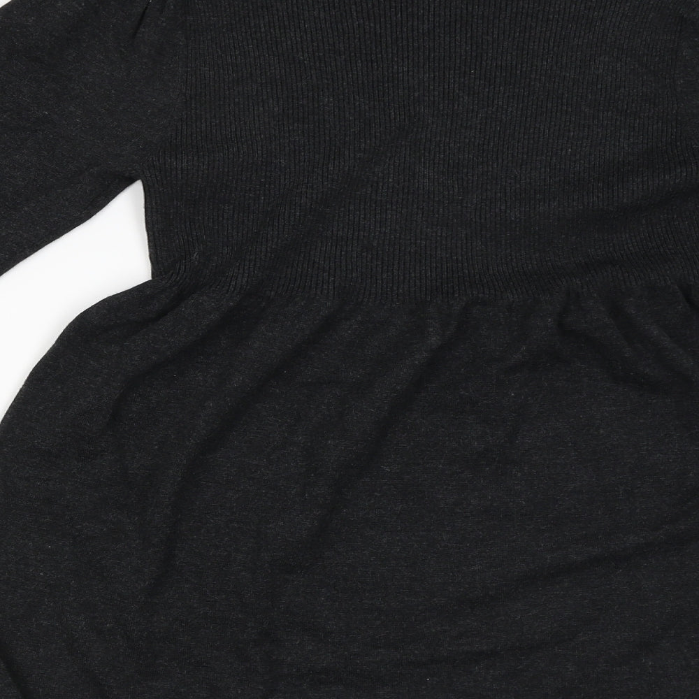 New Look Womens Grey   Jumper Dress  Size 14