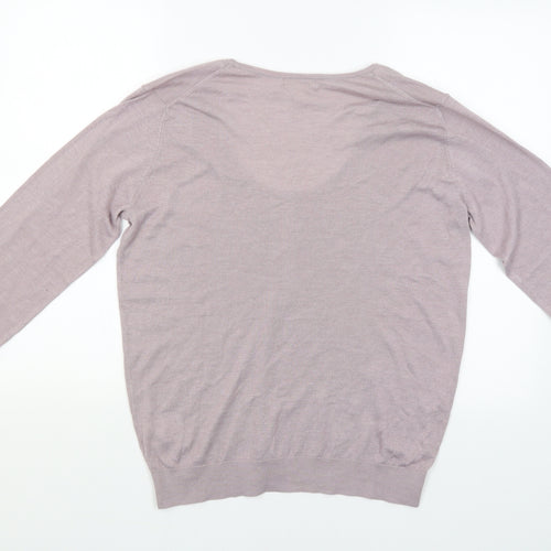 H&M Womens Pink   Pullover Jumper Size M