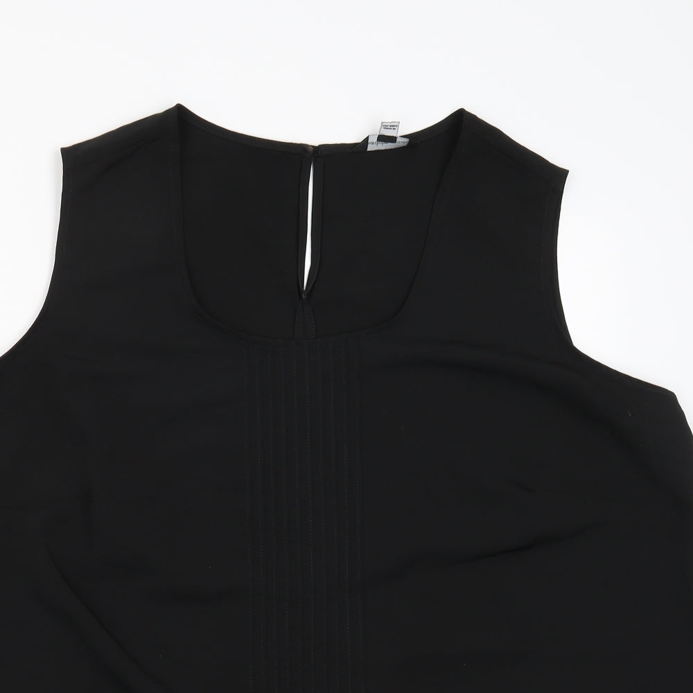 Wardrobe Essentials Womens Black   Basic Tank Size 24