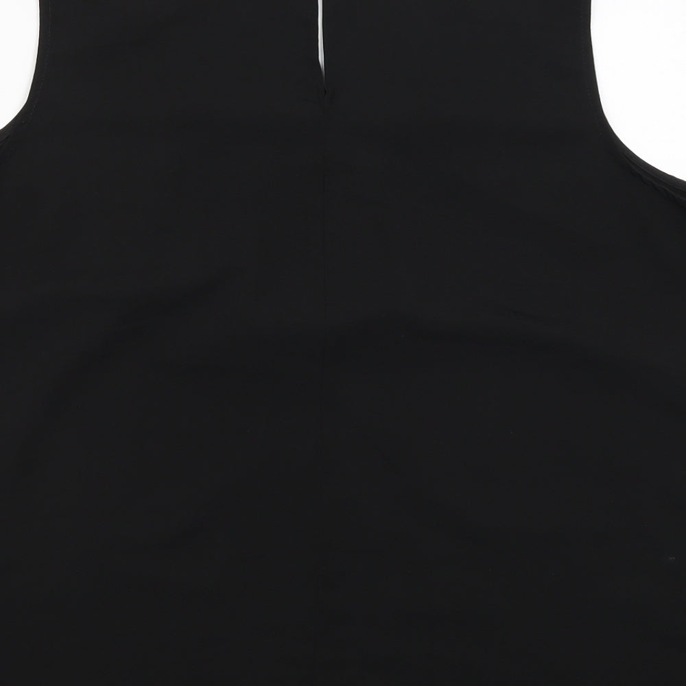 Wardrobe Essentials Womens Black   Basic Tank Size 24