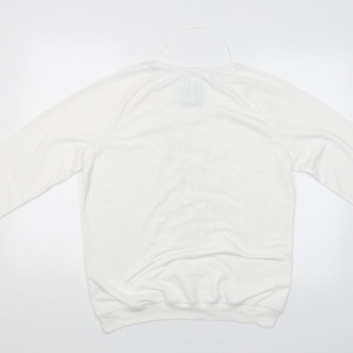 TU Womens White Solid  Babydoll Pyjama Top Size 18  - Lets have a pillow fight