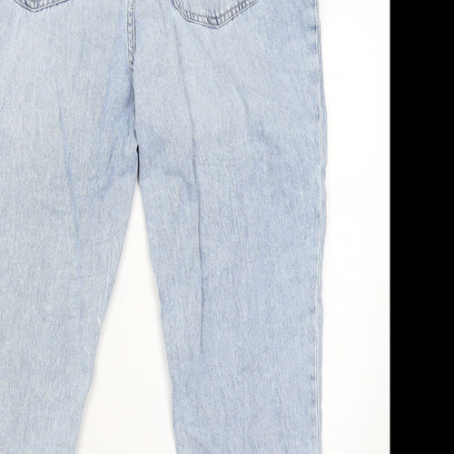 H&M Womens Blue   Mom Jeans Size 12 L23 in