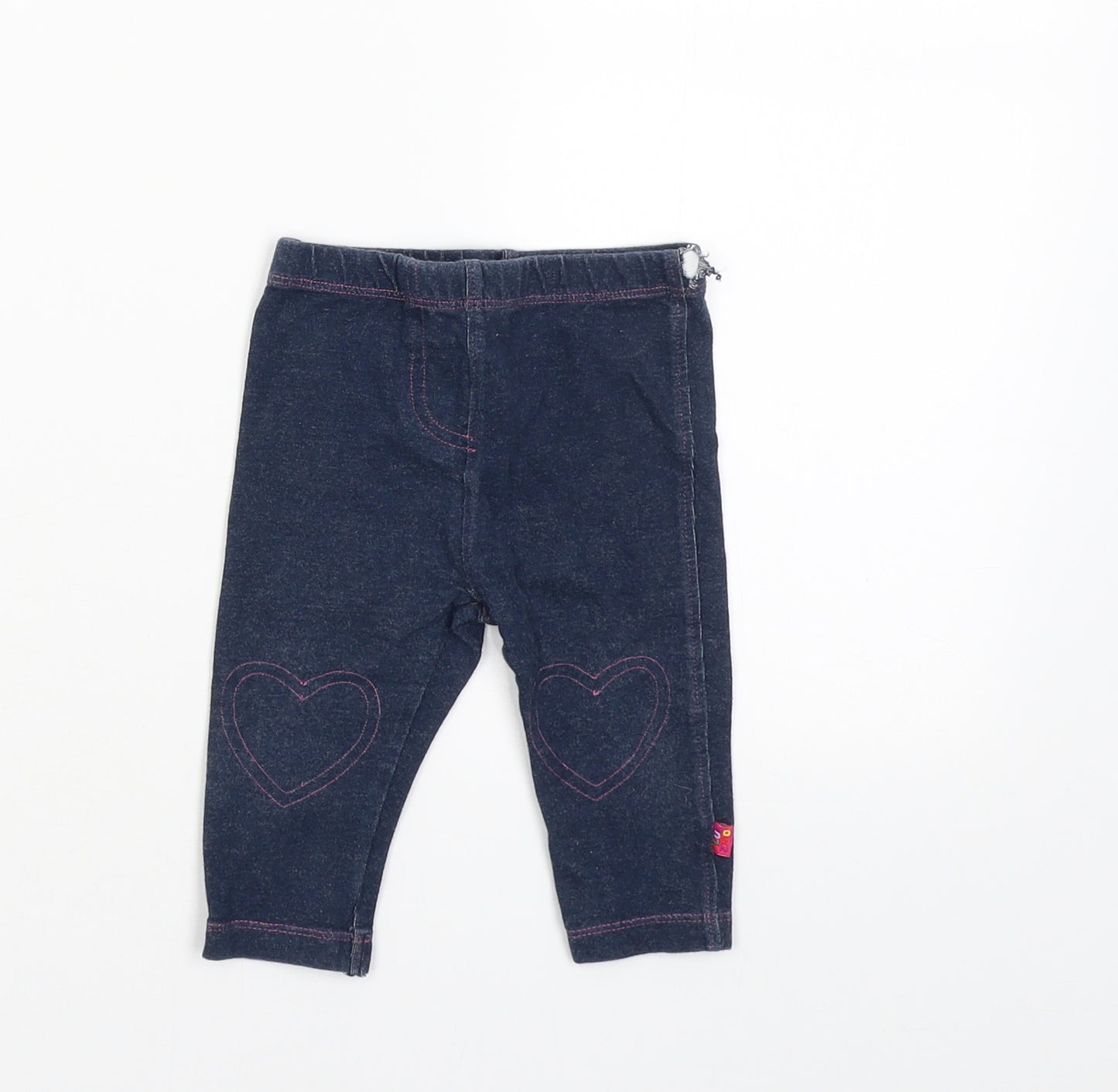 Blue Zoo Girls Blue   Sweatpants Trousers Size 6-9 Months