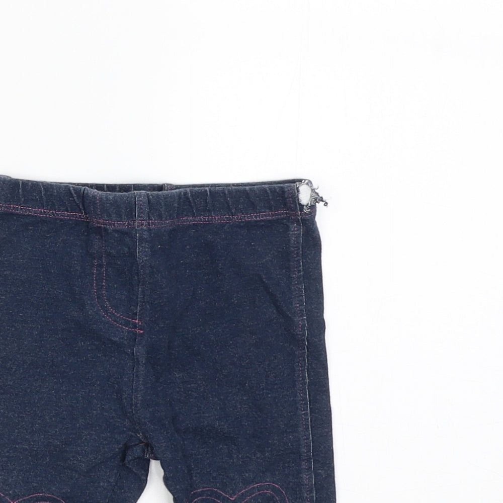 Blue Zoo Girls Blue   Sweatpants Trousers Size 6-9 Months