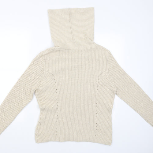 Monsoon Womens Beige   Pullover Jumper Size L
