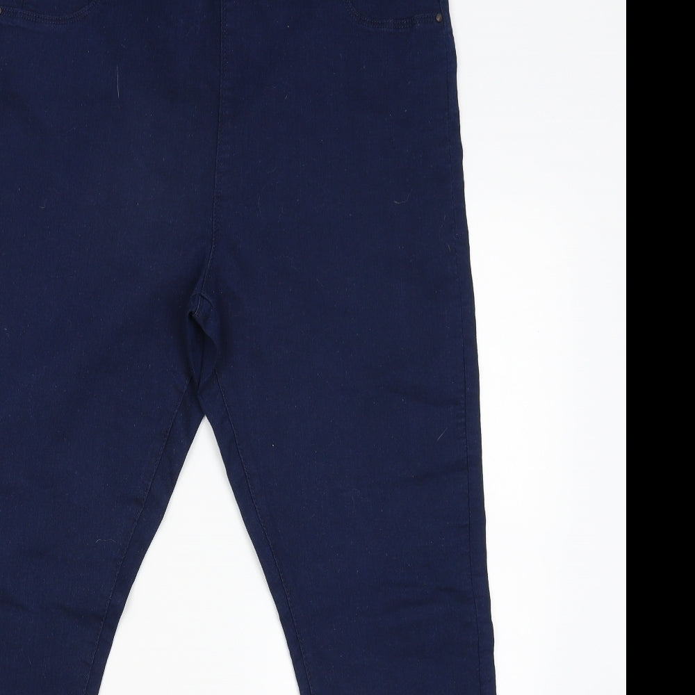Denim Womens Blue   Jegging Trousers Size 16 L27 in