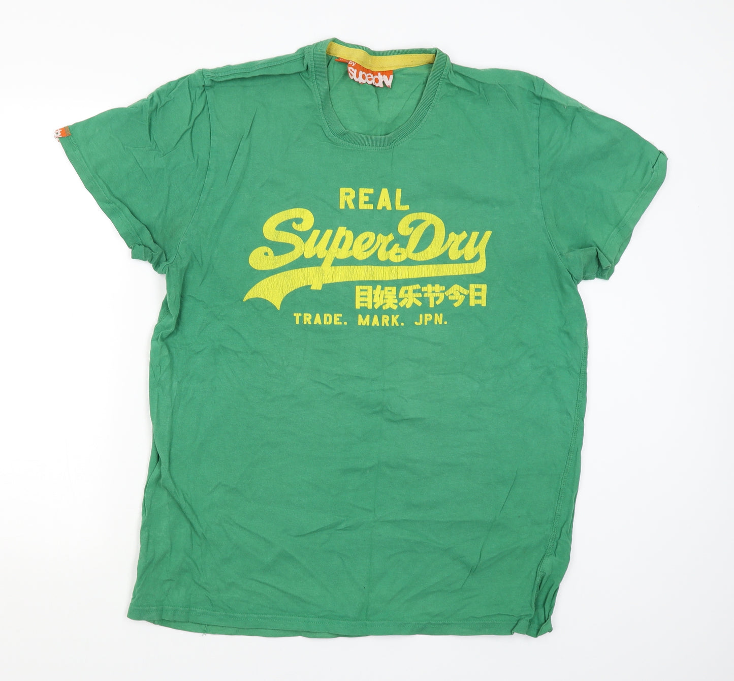 Superdry Mens Green    T-Shirt Size 2XL