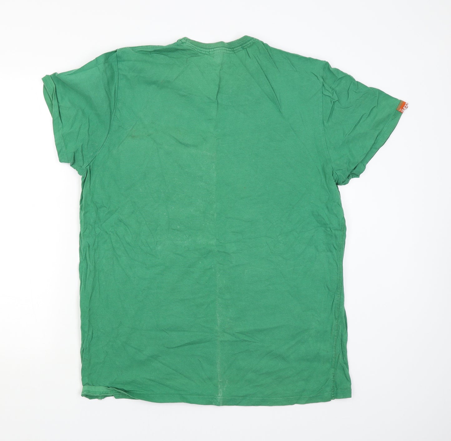 Superdry Mens Green    T-Shirt Size 2XL