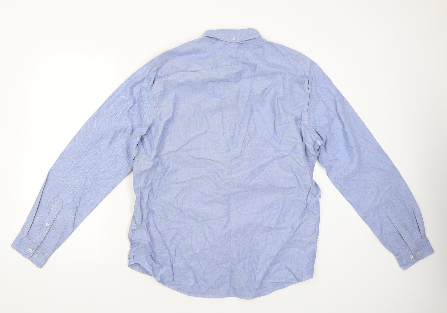NEXT Mens Blue    Button-Up Size L