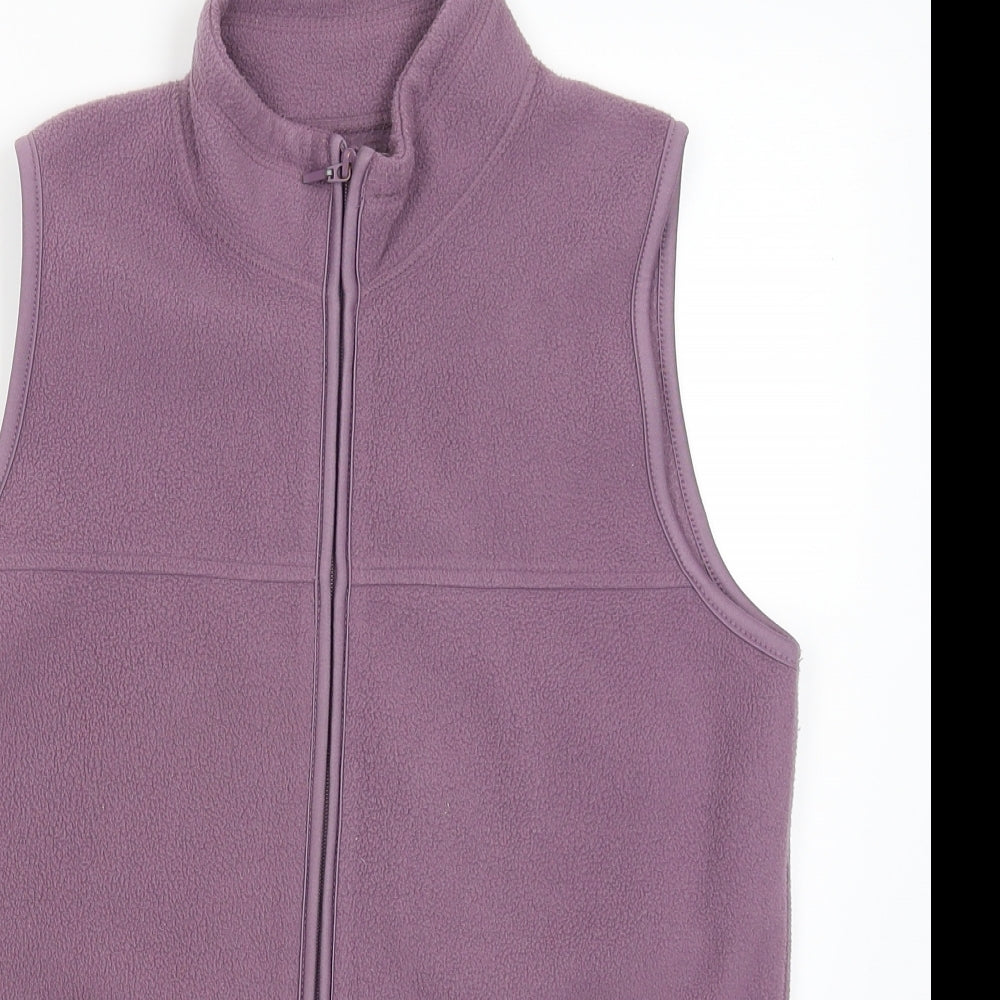 EWM Womens Purple   Jacket Coatigan Size S