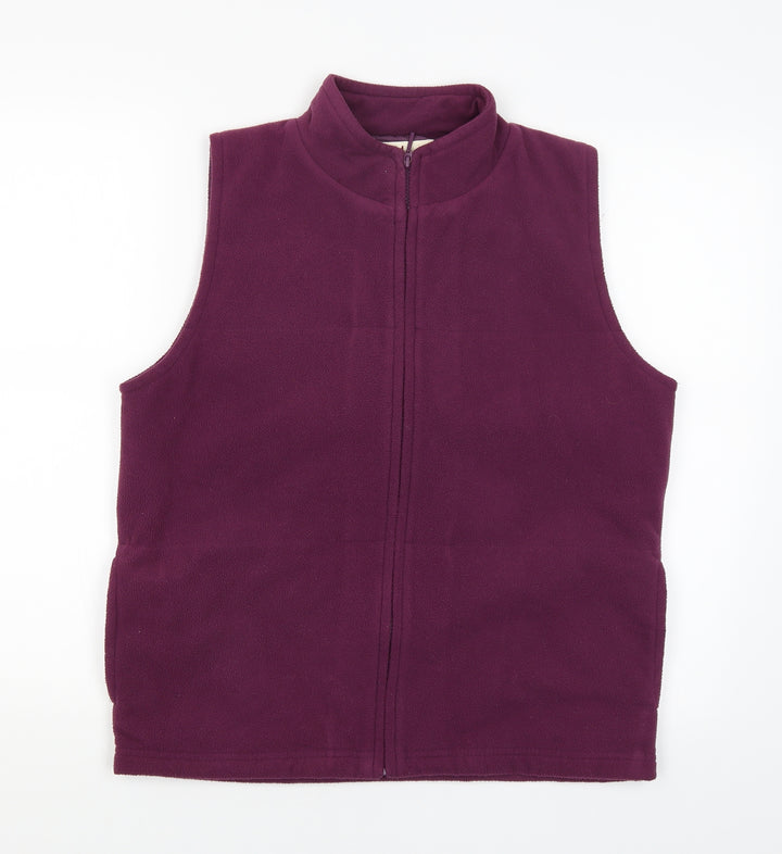 EWM Womens Purple   Jacket Coatigan Size M